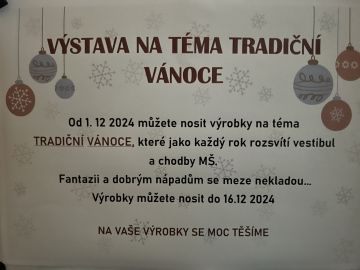 Tradiční Vánoce výstava v MŠ